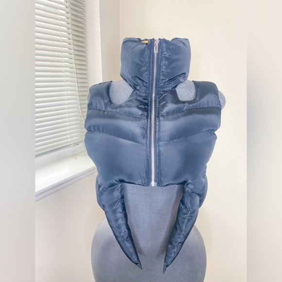 Black Crop Top women’s Vest - Picture 14 of 14